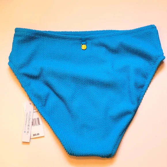 Bleu by Rod Beattie Women's Blue High Waisted Bikini Bottoms Sizes 12, 14 - Picture 5 of 12